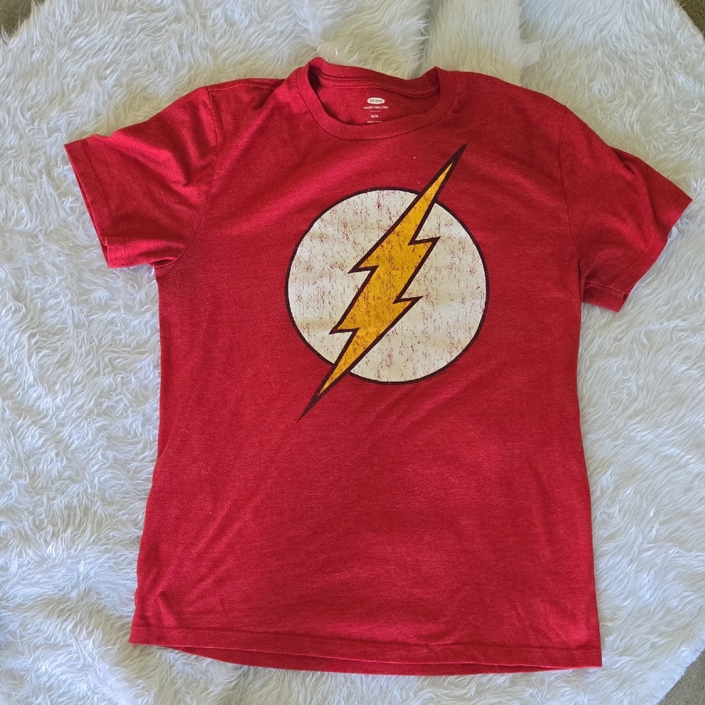 Old Navy Collectabilitees The Flash Logo Tee-Medium T38‎